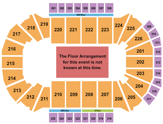Resch Center Eric Church Seating Chart